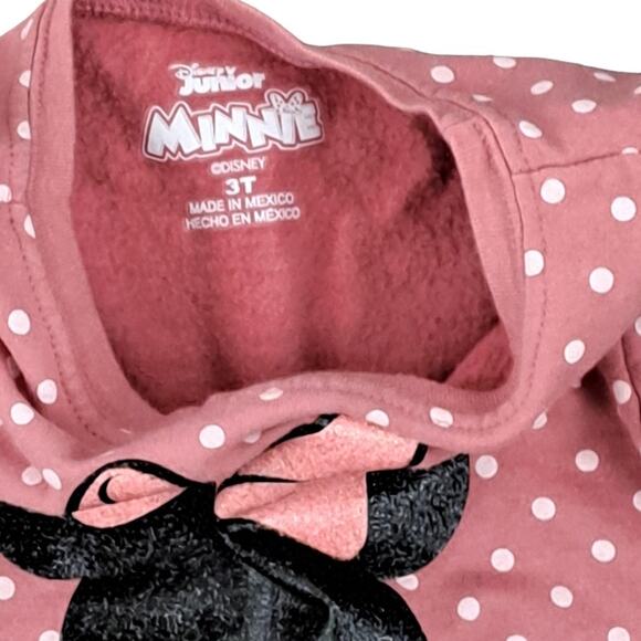 2 For $5 Disney Minnie Mouse Sweatshirt Size 3T - Picture 5 of 7